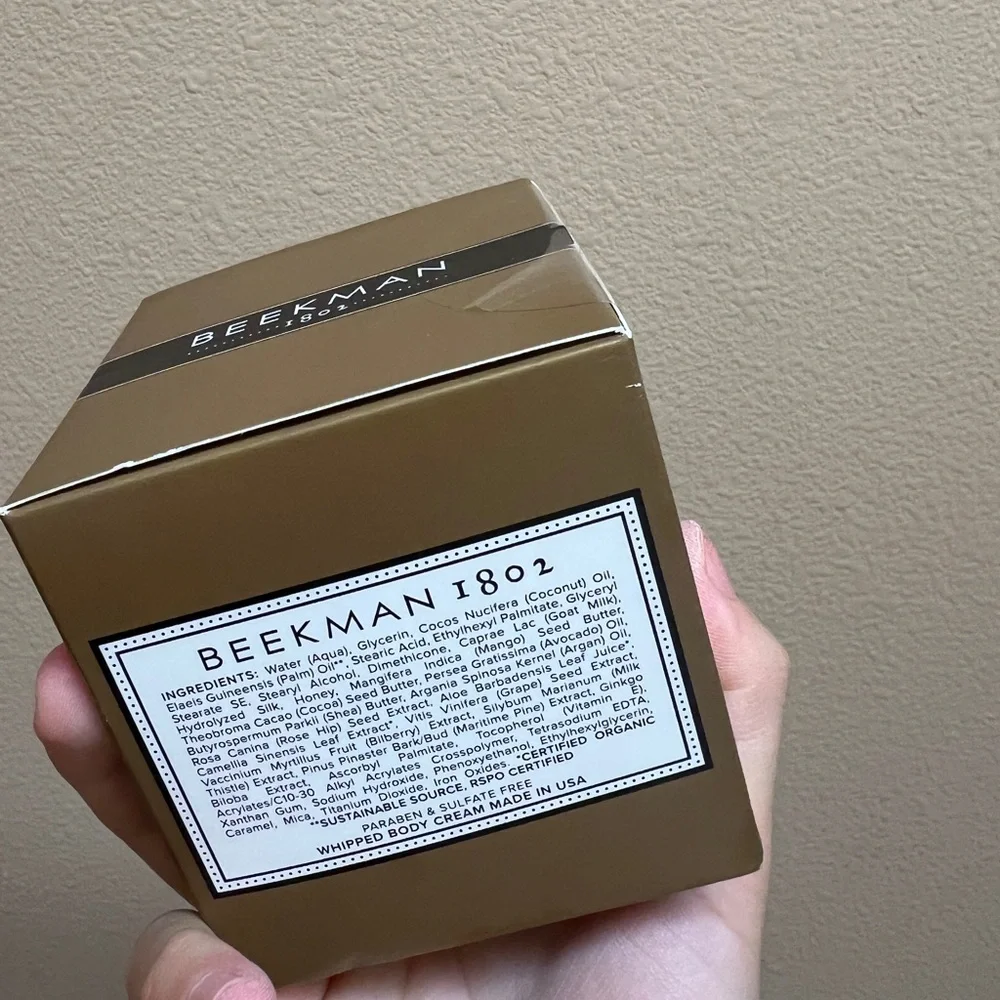 Beekman 1802 Pot of Gold Goat Milk Shimmer Body Cream - 8 fl. oz.